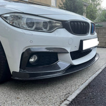 Load image into Gallery viewer, MP Style Carbon Fibre Front Splitter for BMW F32 F33 F36 4 Series 14-20