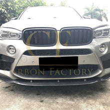 Load image into Gallery viewer, MP Style Carbon Fibre Front Splitter for BMW F85 X5M F86 X6M 16-Present