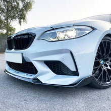 Load image into Gallery viewer, MP Style Carbon Fibre Front Splitter for BMW F87 M2C Competition 16-21