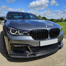 Load image into Gallery viewer, MP Style Carbon Fibre Front Splitter for BMW G11 7 Series 15-18
