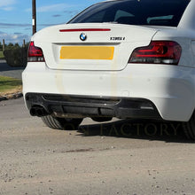 Load image into Gallery viewer, MP Style Carbon Fibre Rear Diffuser Twin Exhaust for BMW E82 E88 1 Series 04-13