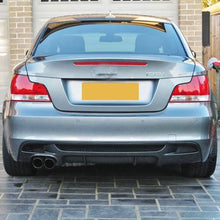 Load image into Gallery viewer, MP Style Carbon Fibre Rear Diffuser Twin Exhaust for BMW E82 E88 1 Series 04-13