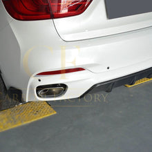 Load image into Gallery viewer, MP Style Carbon Fibre Rear Diffuser for BMW F16 X6 14-18
