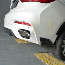 Load image into Gallery viewer, MP Style Carbon Fibre Rear Diffuser for BMW F16 X6 14-18
