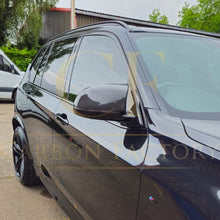 Load image into Gallery viewer, MP Style Carbon Fibre Replacement Mirror Covers for BMW G01 X3 G02 X4 G05 X5 G06 X6 G07 X7 18-25
