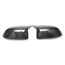 Load image into Gallery viewer, MP Style Carbon Fibre Replacement Mirror Covers for BMW G01 X3 G02 X4 G05 X5 G06 X6 G07 X7 18-25