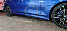 Load image into Gallery viewer, MP Style Carbon Fibre Side Skirts for BMW 3 Series G20 G21 19-Present
