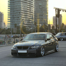 Load image into Gallery viewer, MP Style Gloss Black Front Splitter for BMW E90 3 Series Pre-LCI 05-08