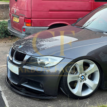 Load image into Gallery viewer, MP Style Gloss Black Front Splitter for BMW E90 3 Series Pre-LCI 05-08