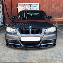 Load image into Gallery viewer, MP Style Gloss Black Front Splitter for BMW E90 3 Series Pre-LCI 05-08