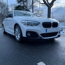 Load image into Gallery viewer, MP Style Gloss Black Front Splitter for BMW F20 F21 1 Series LCI 15-19