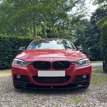 Load image into Gallery viewer, MP Style Gloss Black Front Splitter for BMW F30 F31 3 Series M Sport 12-19