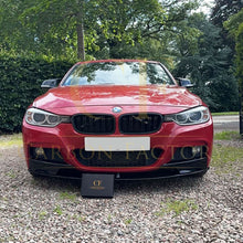 Load image into Gallery viewer, MP Style Gloss Black Front Splitter for BMW F30 F31 3 Series M Sport 12-19