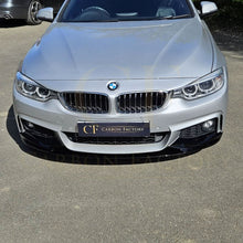 Load image into Gallery viewer, MP Style Gloss Black Front Splitter for BMW F32 F33 F36 4 Series 14-20