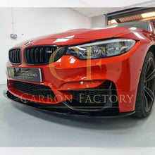 Load image into Gallery viewer, MP Style Gloss Black Front Splitter for BMW F80 M3 F82 F83 M4 14-20