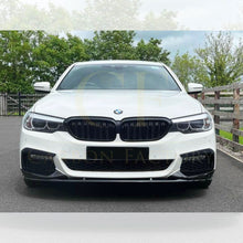 Load image into Gallery viewer, MP Style Gloss Black Front Splitter for BMW G30 G31 5 Series Pre-LCI 17-20