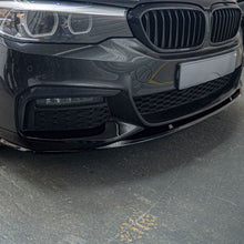 Load image into Gallery viewer, MP Style Gloss Black Front Splitter for BMW G30 G31 5 Series Pre-LCI 17-20