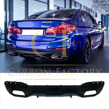 Load image into Gallery viewer, MP Style Gloss Black Rear Diffuser 2 Pieces for BMW G30 G31 5 Series M Sport 17-24