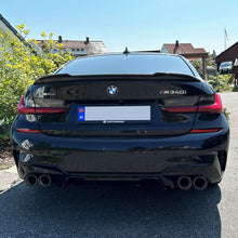 Load image into Gallery viewer, MP Style Gloss Black Rear Diffuser for BMW 3 Series G20 G21 340i Pre-LCI 19-22