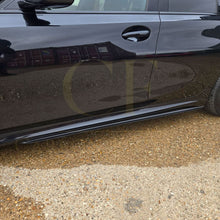 Load image into Gallery viewer, MP Style Gloss Black Side Skirts for BMW 3 Series G20 G21 19-Present