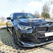 Load image into Gallery viewer, MP Style Pre-Preg Carbon Fibre Front Splitter for BMW 2 Series G42 Coupe 21-Present
