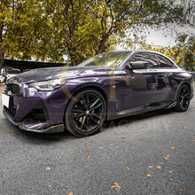 Load image into Gallery viewer, MP Style Pre-Preg Carbon Fibre Front Splitter for BMW 2 Series G42 Coupe 21-Present