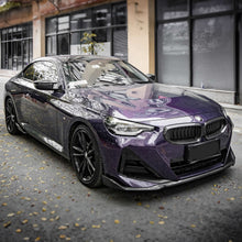 Load image into Gallery viewer, MP Style Pre-Preg Carbon Fibre Front Splitter for BMW 2 Series G42 Coupe 21-Present