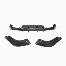 Load image into Gallery viewer, MP3 Style Carbon Fibre Rear Diffuser 3 Pieces for BMW F87 F87C M2 16-21