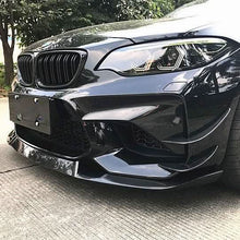 Load image into Gallery viewer, MTCS Style Carbon Fibre Front Splitter for BMW F87 M2 OG 16-18
