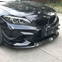 Load image into Gallery viewer, MTCS Style Carbon Fibre Front Splitter for BMW F87 M2 OG 16-18