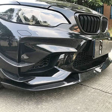 Load image into Gallery viewer, MTCS Style Carbon Fibre Front Splitter for BMW F87 M2 OG 16-18