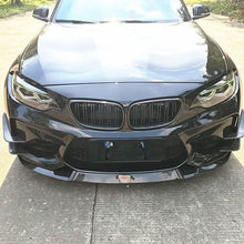 Load image into Gallery viewer, MTCS Style Carbon Fibre Front Splitter for BMW F87 M2 OG 16-18