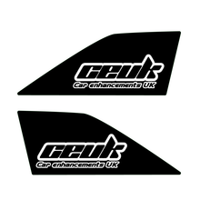 Load image into Gallery viewer, Shark Fin Aerial Decal Sticker - Set of 2 (Various Brand Logos)