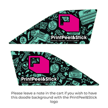 Load image into Gallery viewer, Shark Fin Aerial Decal Sticker - Set of 2 (Various Brand Logos)