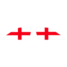 Load image into Gallery viewer, Shark Fin Aerial Flag Decal Sticker - Set of 2