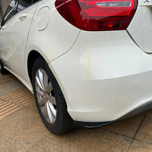 Load image into Gallery viewer, Gloss Black Rear Bumper Spats for Mercedes Benz W176 A Class Standard model 13-18