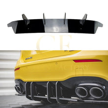 Load image into Gallery viewer, Gloss Black Diffuser Extension for Mercedes Benz W177 A Class A35 A45 18-25