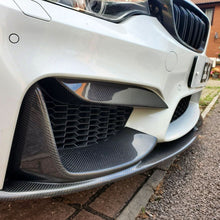 Load image into Gallery viewer, OEM Style Carbon Fibre Front Bumper Trims for BMW F80 M3 F82 F83 M4 14-20
