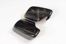 Load image into Gallery viewer, OEM Style Carbon Fibre Replacement Mirror Covers for BMW E60 5 Series Pre-LCI E63 6 Series 03-10