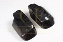 Load image into Gallery viewer, OEM Style Carbon Fibre Replacement Mirror Covers for BMW E60 5 Series Pre-LCI E63 6 Series 03-10