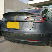 Load image into Gallery viewer, P Style Carbon Fibre Boot Spoiler for Tesla Model 3 16-23
