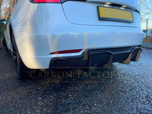Load image into Gallery viewer, P Style Carbon Fibre Rear Diffuser for Tesla Model 3 16-23