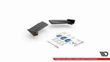 Load image into Gallery viewer, Maxton Design - STREET PRO REAR SIDE SPLITTERS + FLAPS TOYOTA GR YARIS MK4