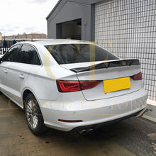 Load image into Gallery viewer, R Style Carbon Fibre Boot Spoiler for Audi A3 S3 RS3 Saloon 13-20