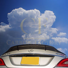 Load image into Gallery viewer, REN Style Carbon Fibre Boot Spoiler for Mercedes Benz C218 CLS 14-18