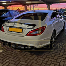Load image into Gallery viewer, REN Style Carbon Fibre Boot Spoiler for Mercedes Benz C218 CLS 14-18