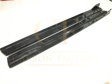 Load image into Gallery viewer, RS Style Carbon Fibre Side Skirts for Audi A3 Saloon (Non S Line) 16-19