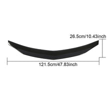 Load image into Gallery viewer, RT Style Carbon Fibre Boot Spoiler for Mercedes Benz C207 E Class Coupe 10-17
