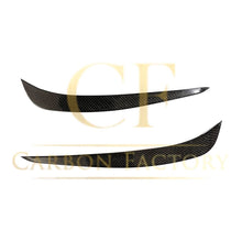Load image into Gallery viewer, RZ Style Carbon Fibre Front Canards for Tesla Model X 16-Present