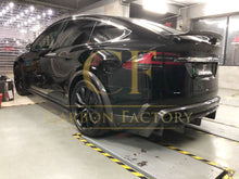 Load image into Gallery viewer, RZ Style Carbon Fibre Rear Canards for Tesla Model X 16-Present